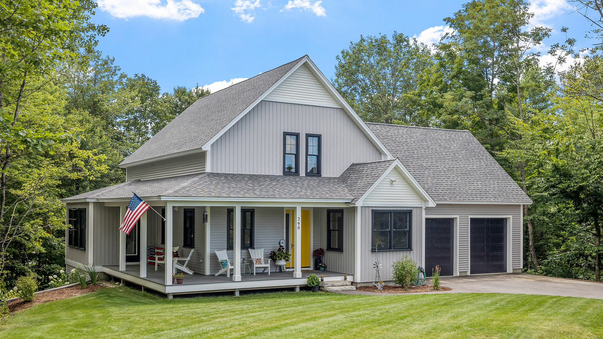 New residential roof