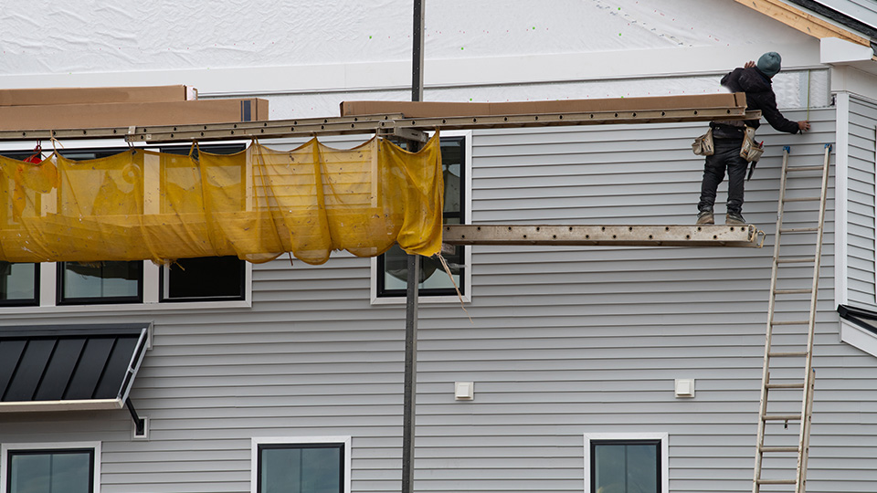Siding project photo
